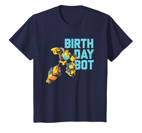 Kinder Transformers Birthday Bot Bumblebee T Shirt