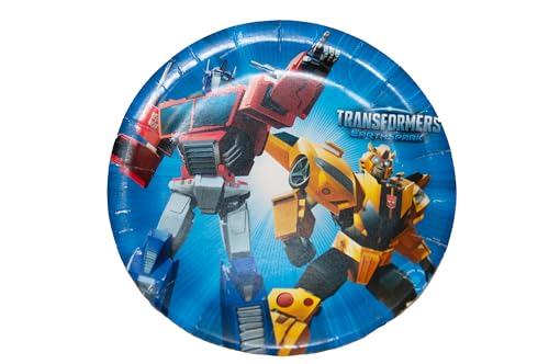 Beensmile Transformers 8 Teller 18 Cm Einwegteller F
