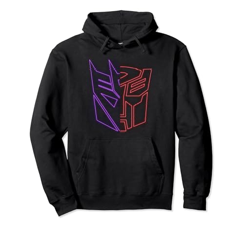 Transformers War For Cybertron Holographic Split Logo Pullover