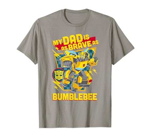 Transformers Vatertag Bumblebee My Dad Is Brave T