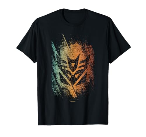 Transformers Classic Decepticons Emblem Distressed Logo T Shirt