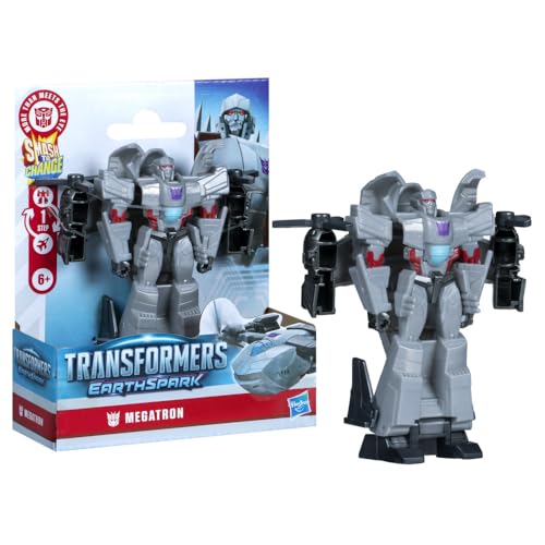 Transformers Earthspark 1 Step Smash Changers Megatron Action
