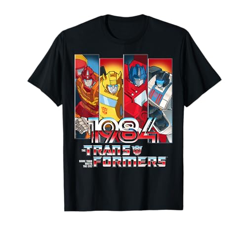 Transformers 1984 Vintage Autobots Panels T Shirt