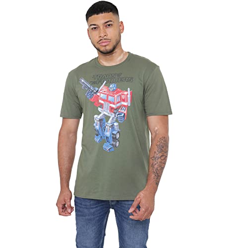 Cotton Soul Transformers Optimus Old School Herren T