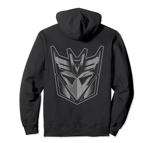Transformers Logo Decepticon Schild Pullover Hoodie