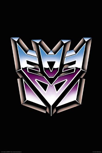 Aquarius Transformers Decepticon Logo Poster 61 X 91