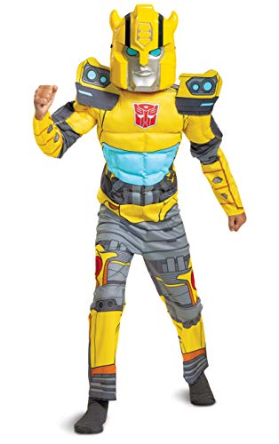 Bumblebee Costume Muscle Transformer Costumes For Boys Padded