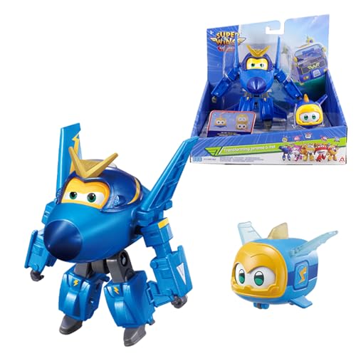 Super Wings Transforming Flugzeug Jerome Pet Ca 12