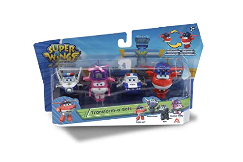 Super Wings Eu720040f Jett Police Paul Kim Rescue