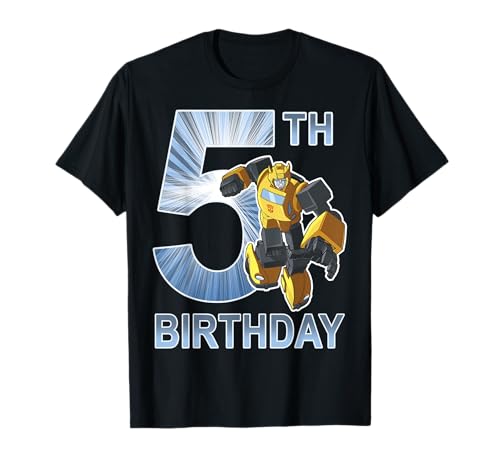 Transformers Bumblebee 5th Birthday Vintage T Shirt