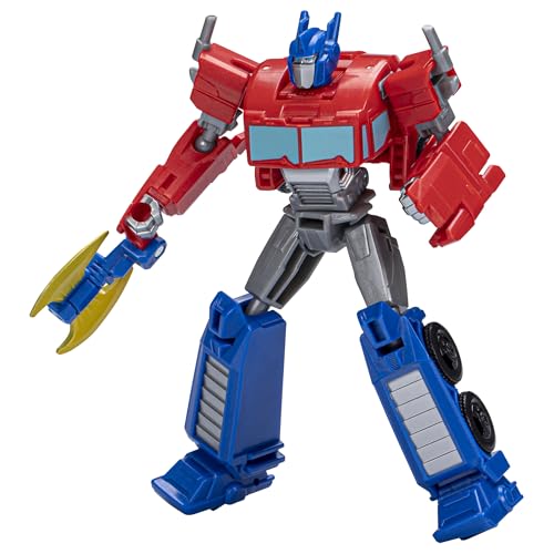 Transformers Spielzeug Earthspark Warrior Klasse Optimus Prime Action