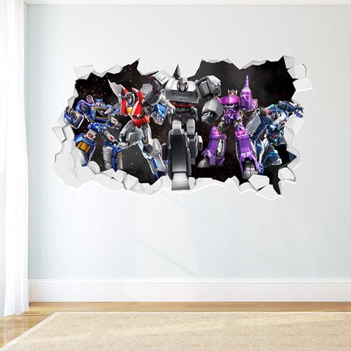 Wandtattoo Motiv Transformers Decepticons Broken Vinyl Kunst Wandbild