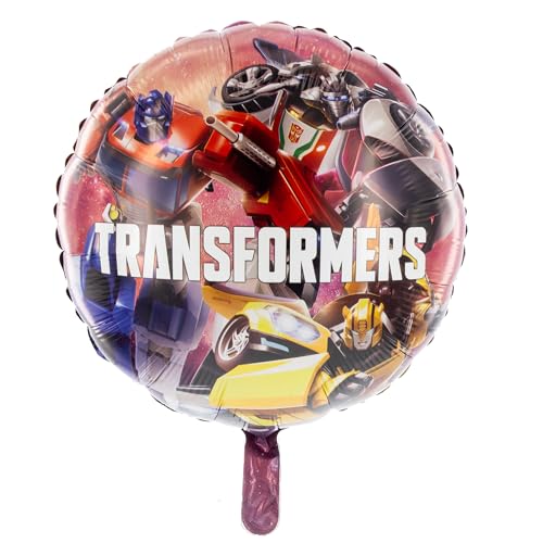 Party Factory Transformers Folienballon 45cm Bunt Bumblebee Optimus