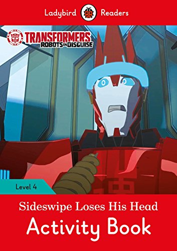 Transformers Sideswipe Loses His Head Activity Book Ladybird