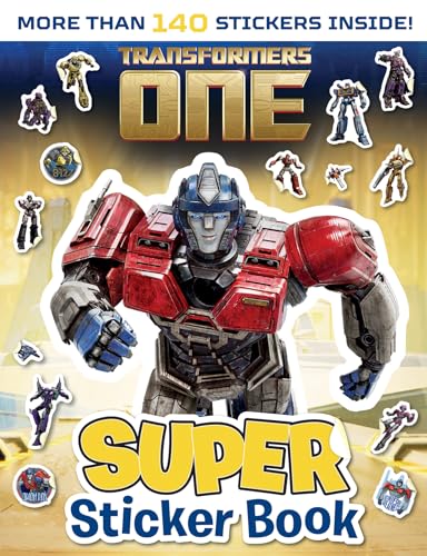 Transformers One Super Sticker Book Hasbro