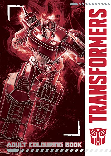 Transformers Adult Colouring Book Hasbro