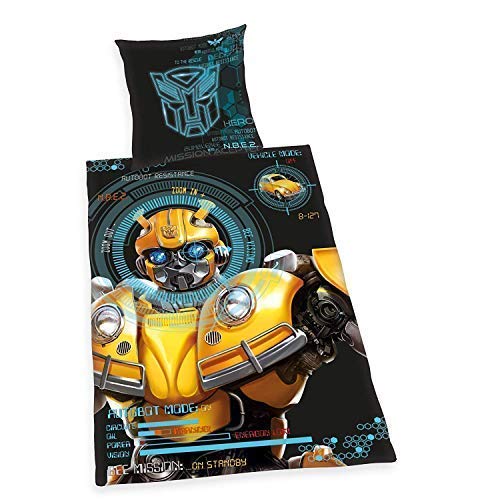 Bettw Sche Glatt Transformers Bumblebee Roboter Auto K