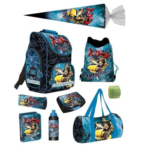 Familando Transformers Schulranzen Set Komplett 9 Teilig Mit