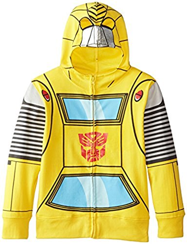 Transformers Toddler Boys Bumblebee Character Hoodies Yellow 3t