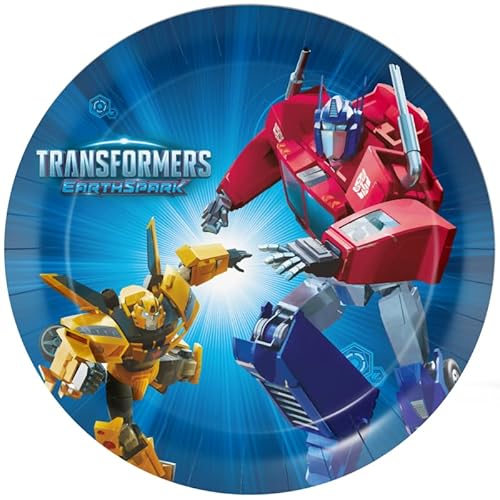 Beensmile Transformers 8 Teller 23 Cm Einwegteller F