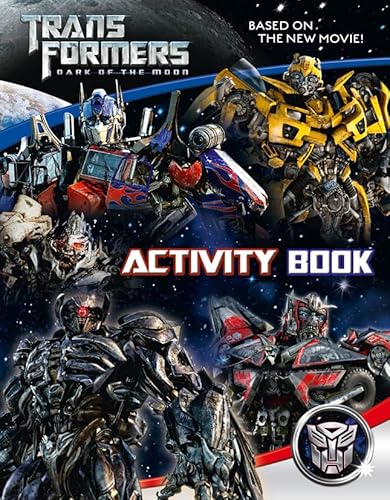 Activity Book Transformers Dark Of The Moon